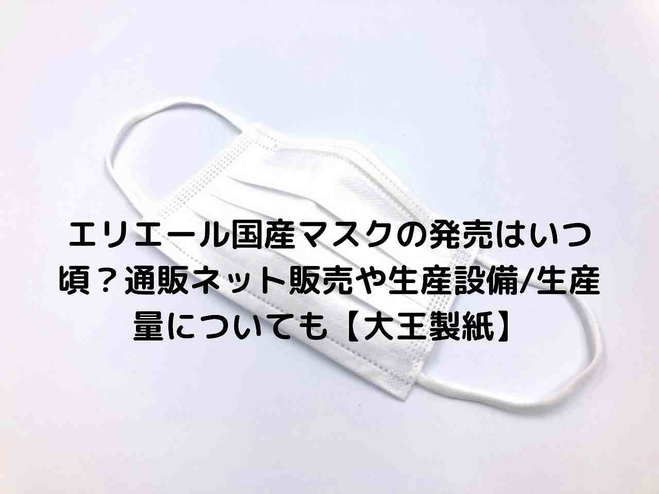 マスク 通販 エリエール