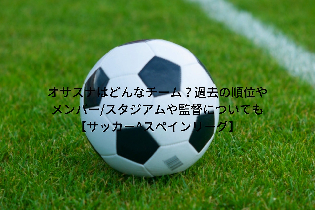 オサスナはどんなチーム 過去の順位やメンバー スタジアムや監督についても サッカー スペインリーグ Nakaseteの普通が一番むずかしい