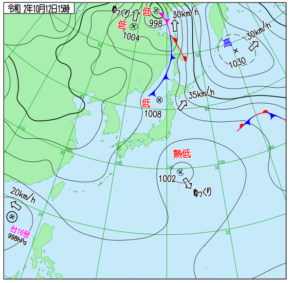 米 軍 天気 予報 図