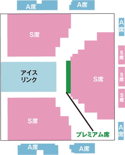 ディズニーオンアイス福岡22の座席表プレミアムのチケットの買い方 取り方 Nakaseteの普通が一番むずかしい